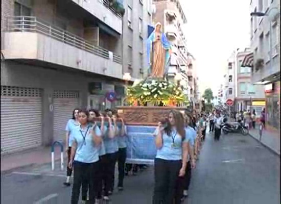 Procesión del Sagrado Corazón de Jesús y María